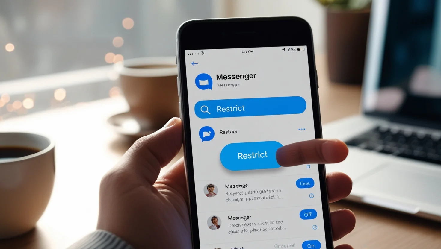 “Restrict” Feature on Messenger